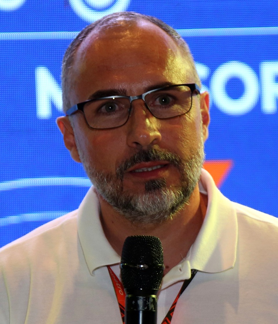 Denis Viel, consultor e diretor comercial, em evento do setor de combustíveis e conveniência